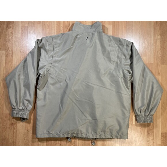 PGA TOUR Windbreaker (Men’s Size M) • Water Repellant • Beige • Jacket • EUC - Picture 6 of 6